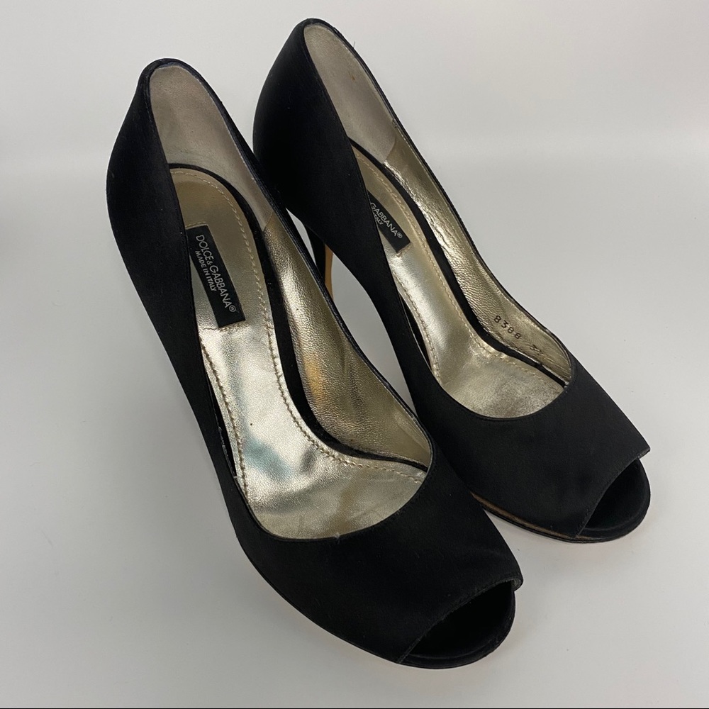 Dolce & Gabbana Black High Heels